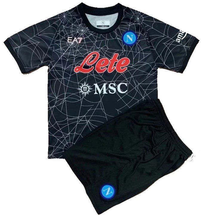 Kit infantil Napoli 2021 2022 EA7 oficial Halloween